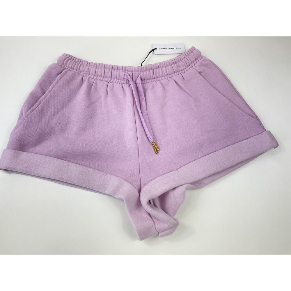 We Wore What‎ Lilac Pull On Sweat Short Small